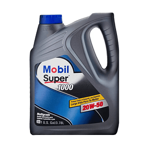 ACEITE MOBIL SUPER 20W50  GALON