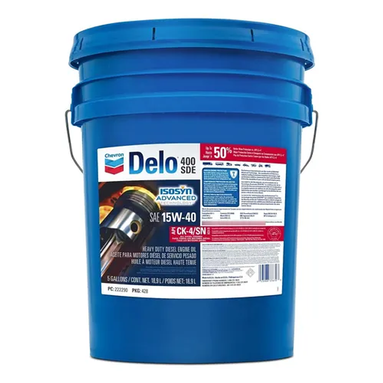 ACEITE CHEVRON 15W40 CUÑETE 1