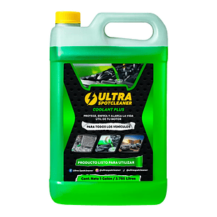 Refrigerante Anticorrosivo Plus Verde Ultra Spotcleaner 4 Lt Verde