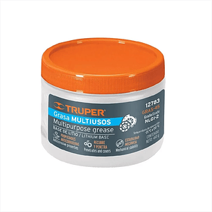 Grasa Lubricante Multiusos De Litio 450 Gr Grado Nlgi 2 Truper
