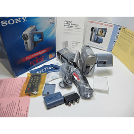 Maquina antiga filmar Sony handycam dcr-pc103e MiniDV