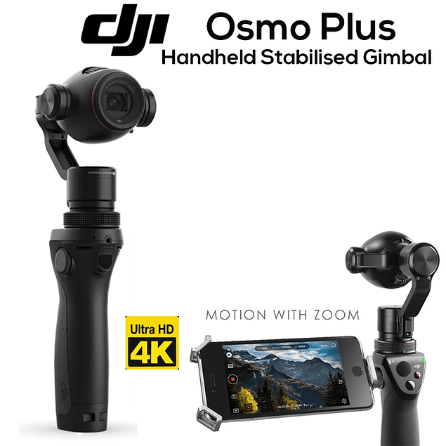 Gimbal DJI Osmo 4K Camara  3-Axis OM160 tudo na caixa