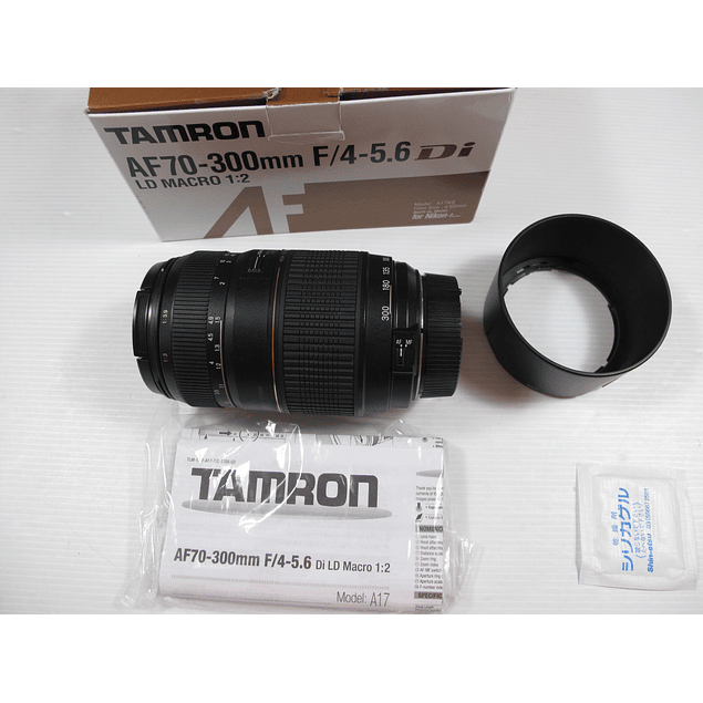 Tamron 70-300 Macro Fullframe na caixa completa -Dá para todas as Nikon