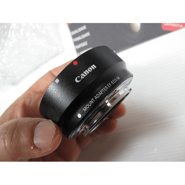 Adaptador Canon M50 I ou II  para lentes AS-F e EF canon 