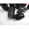 Canon / Nikon lote de 10 lentes e 2 máquinas - Ver descrição