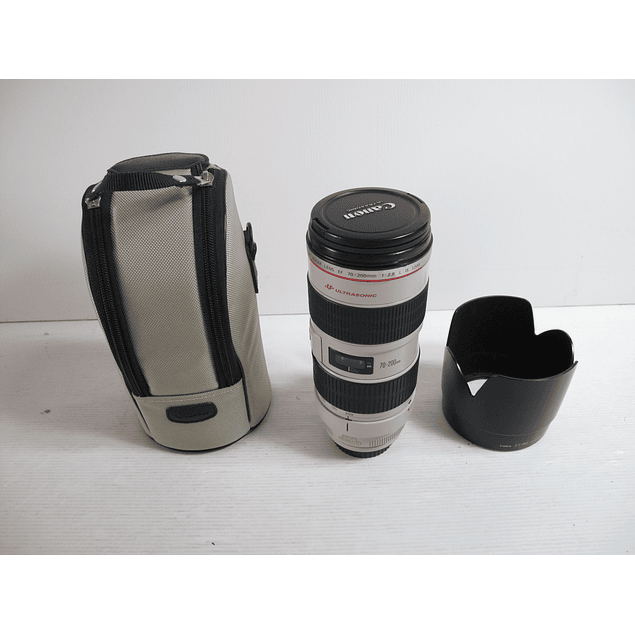 Canon 70-200 2.8 L IS  - com bolsa e filtro, Como NOVA - Ver Fotos