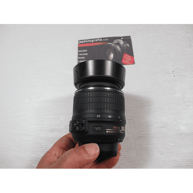 Nikon 18-55 VR (Estabilizador) estado como novo - Ver descrição 