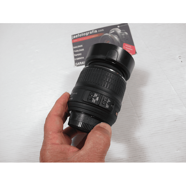 Nikon 18-55 VR (Estabilizador) estado como novo - Ver descrição 