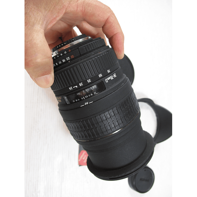 Sigma 24-70 2.8 EX DG Macro - Full-frame - Para Nikon - Ver descrição