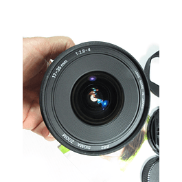 Sigma 17-35mm 2.8-4 completa estado conforme fotos para CANON