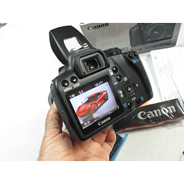 Canon 1000D-GARANTIA- Com ou sem lente, tudo na caixa só 3 mil disparos- Ver descrição 