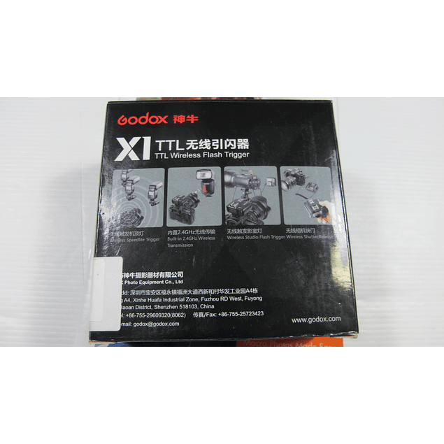 Emissor Controle TTL Goodox XI - X1T-C Canon