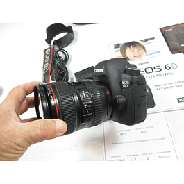 Canon 6D  Fullfram só 4 mil disparos, estado NOVA - Ver Fotos e descrição