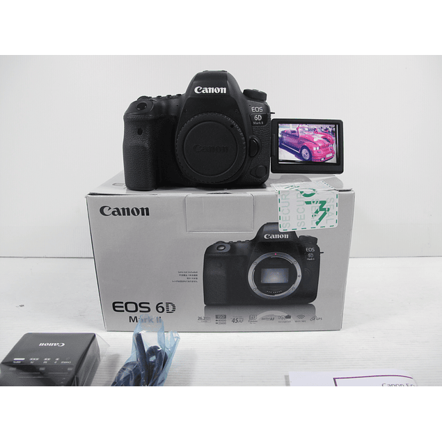 Canon 6D Mark II  Só 58 mil disparos como NOVA-Ver fotos 