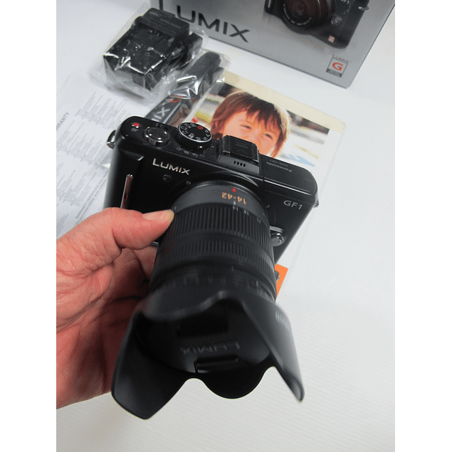 Panasonic Lumix GF1 + 14-44 na caixa - Ver fotos e descrição 