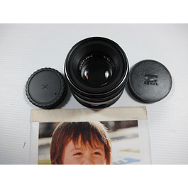  lente Helios 44mm 2.8 com adaptador para máquinas fujifilm
