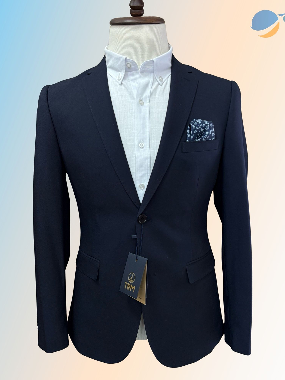 Blazer Masculino Slim Fit Premium - Azul Marinho 1