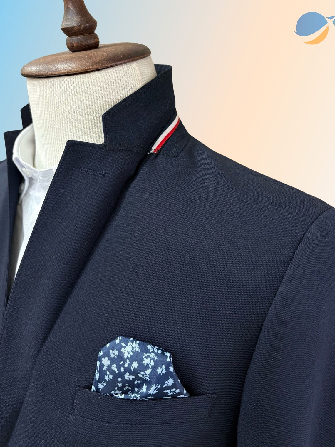 Blazer Masculino Slim Fit Premium - Azul Marinho 2