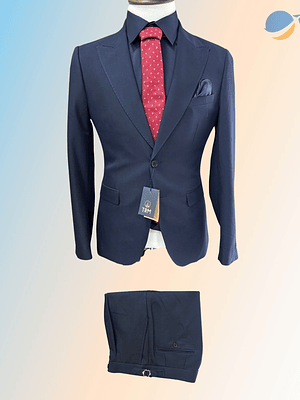 Conjunto Terno Masculino Slim Fit - Azul Marinho Clássico