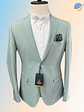 Blazer Masculino Slim Fit Premium - Verde Menta - Thumbnail 1