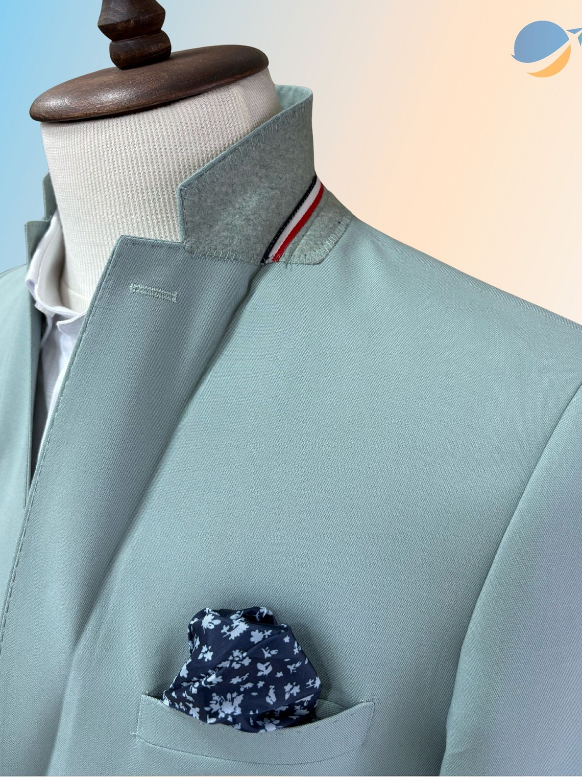 Blazer Masculino Slim Fit Premium - Verde Menta 2