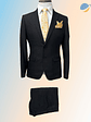 Conjunto Terno Masculino Slim Fit - Preto Clássico - Thumbnail 1