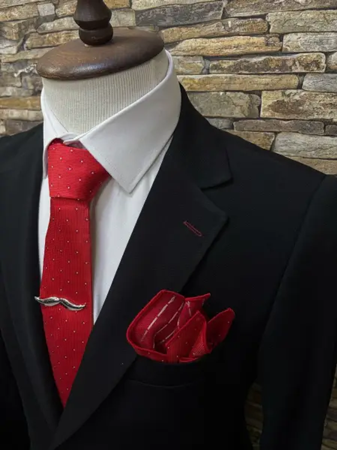 Terno Slim Fit Preto 1