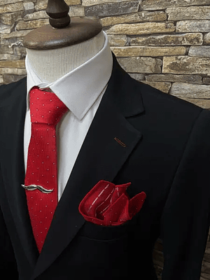 Terno Slim Fit Preto