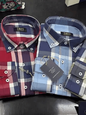 Camisa Slim Fit Azul Claro