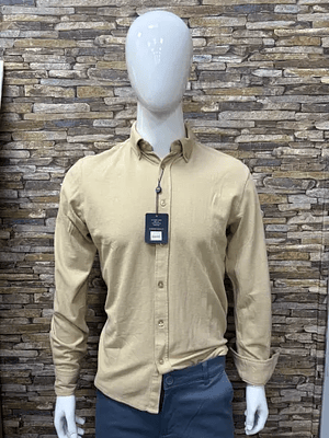 Camisa Casual Bege