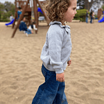 Chaleco Vuelos Algodón Gris