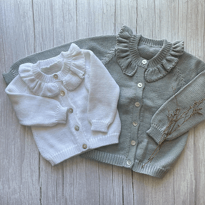 Chaleco Vuelos Algodón Gris