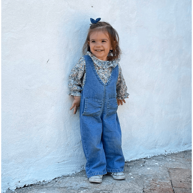 Blusa Inés Azul