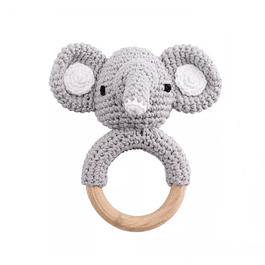 Mordedor Elefante de Crochet