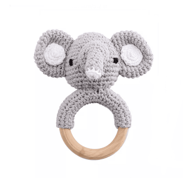 Mordedor Elefante de Crochet