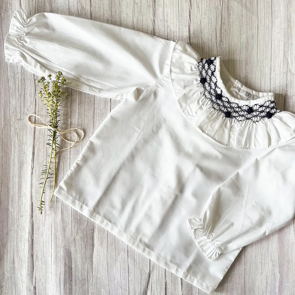 Blusa Lupe Punto Smock 3