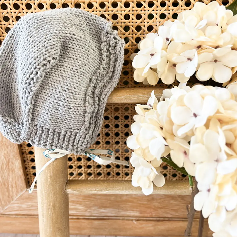 Capota Gris Floreada 1