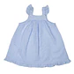 Vestido Vichy Celeste - Miniatura 1