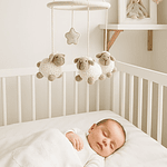 Móvil Ovejas Crochet