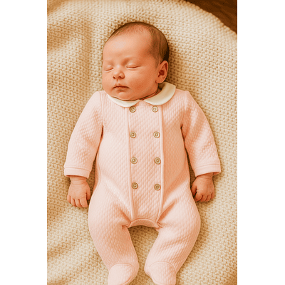 Enterito Pima Botones Rosado