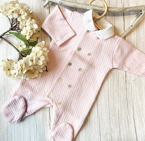 Enterito Pima Botones Rosado