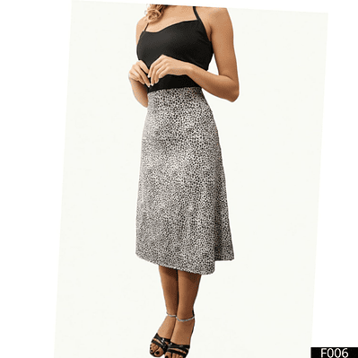 Falda  Suelta Estampado Animal Print