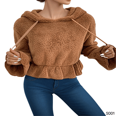 Saco de Moda con capota y manga recogida