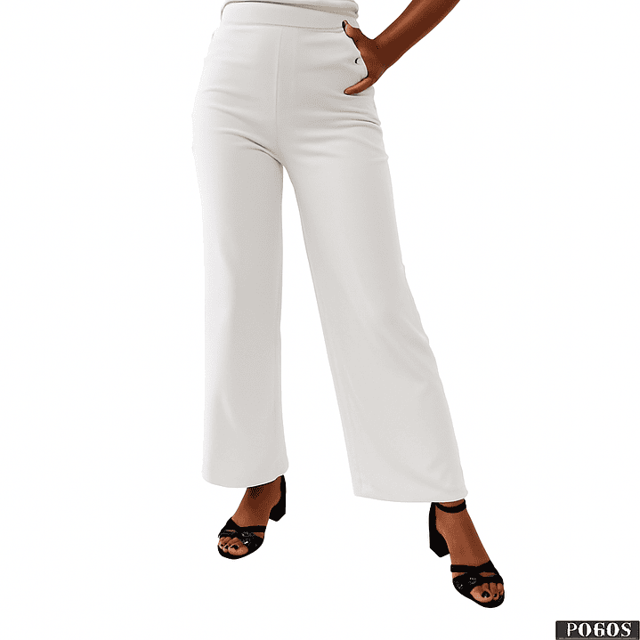 Pantalón Bota Ancha con Bolsillos 3