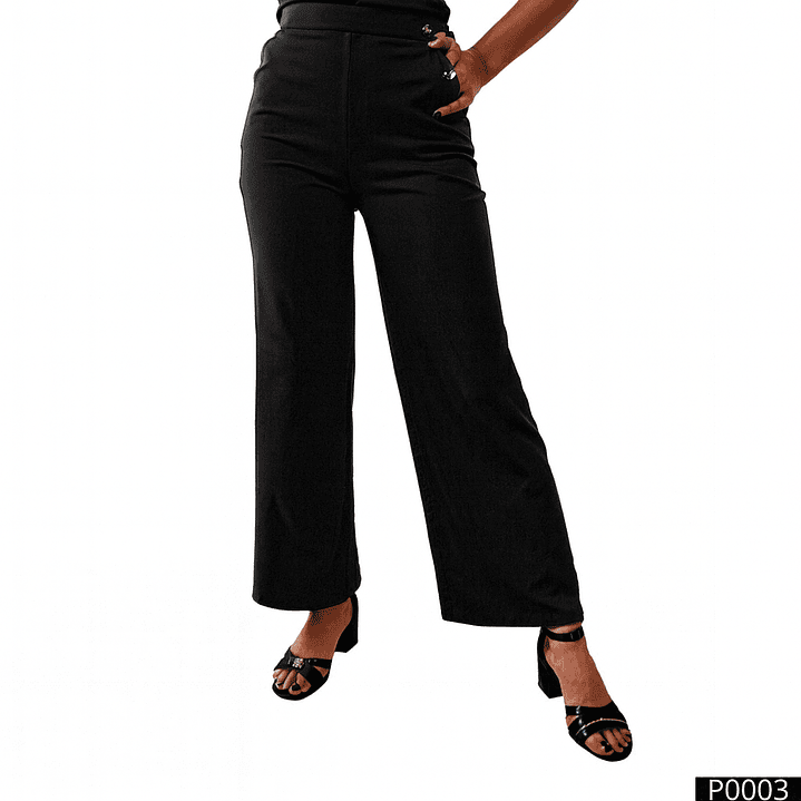 Pantalón Bota Ancha con Bolsillos 4