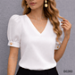 Blusa Casual con Botones Dorados - Miniatura 1