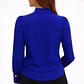 Blusa de moda con perlas en el cuello - Miniatura 8