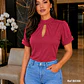 Blusa Con cuello y Moño - Miniatura 3