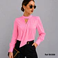 Blusa Elegante Con Escote y detalle en el cuello - Miniatura 9