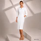 Vestido de Moda Elegante con Bolsillos - Miniatura 1